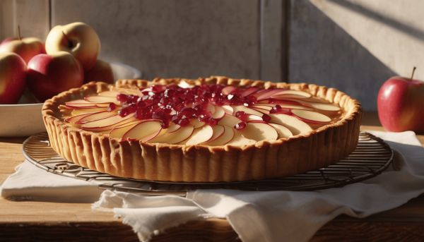 Comment préparer une tarte aux pommes à la poudre d’amandes facile ?