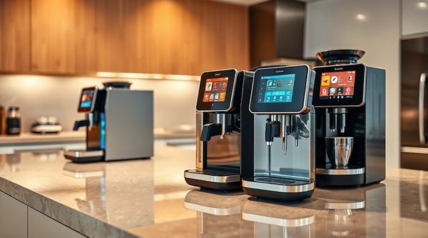 Machines à café à grain écran tactile : élisez votre favori